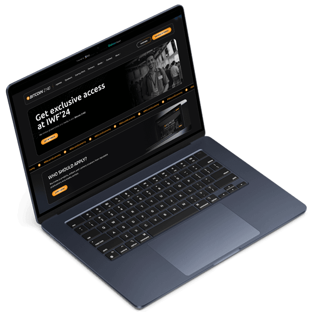 How to apply - Application form on laptop