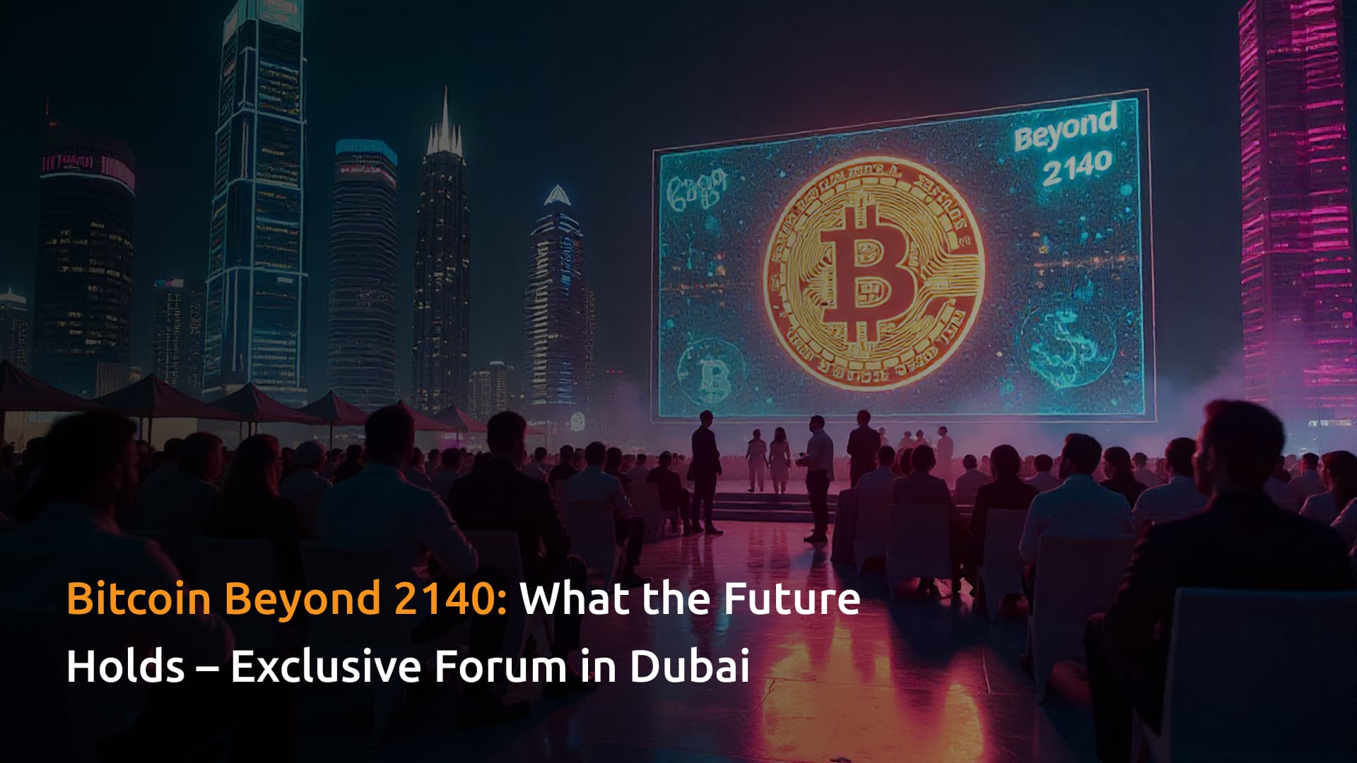 Bitcoin Beyond 2140: The Future | Bitcoin 2140 Forum Dubai