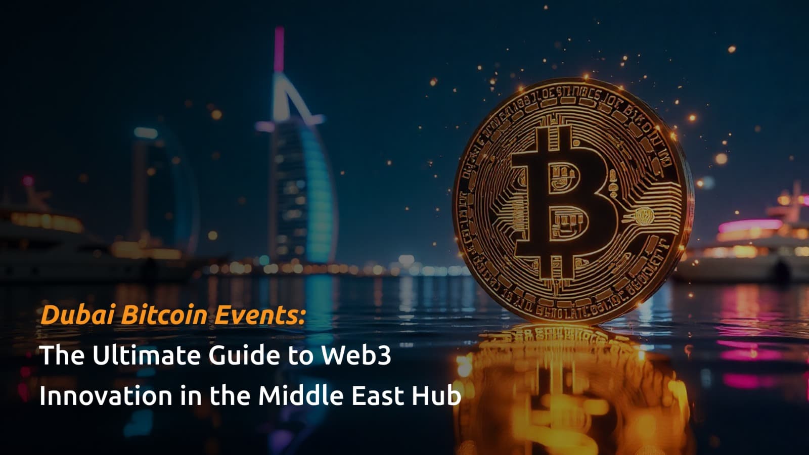 Dubai Bitcoin Events: The Ultimate Guide to Web3 Innovation in the Middle East Hub